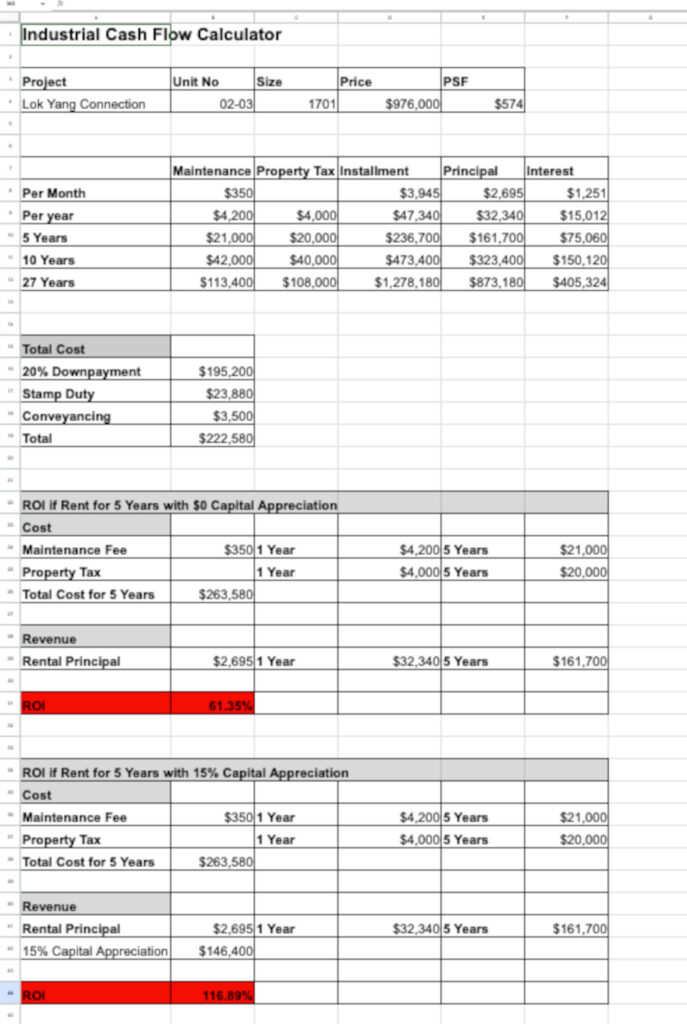 Cash Flow Calculator